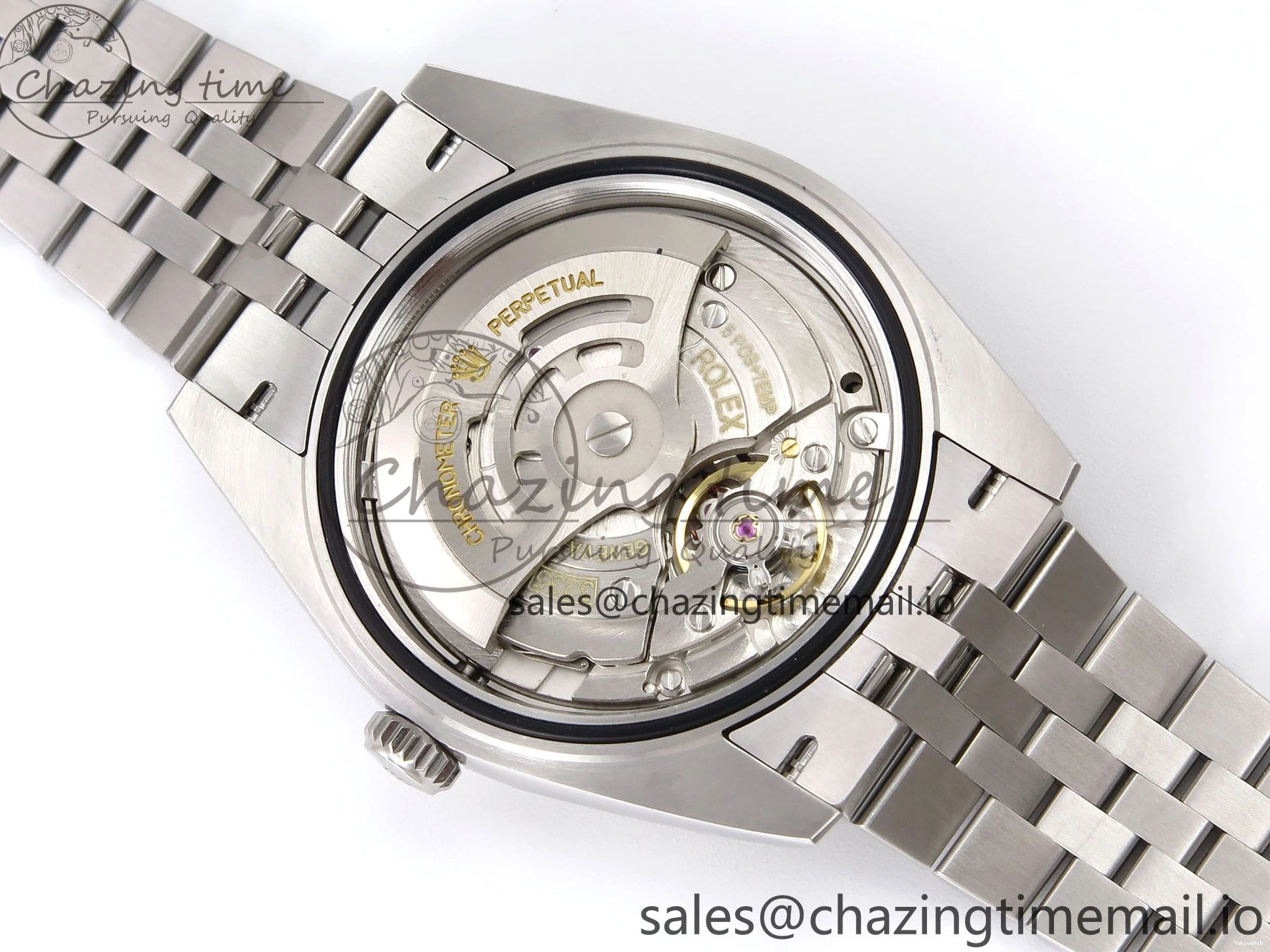 Jubilee 126334 A3235 Best 41 Edition EWEF DateJust Black Dial Diamonds Bracelet on 0201